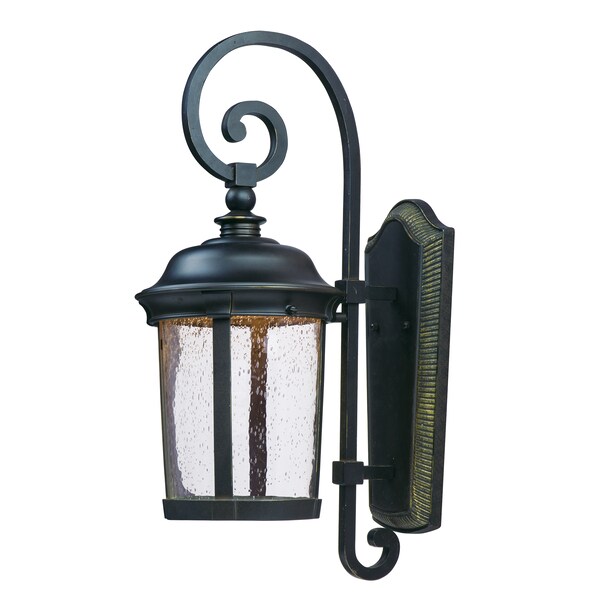 Maxim Dover LED 1-Light 9.25" Wide Bronze Outdoor Wall Sconce 55024CDBZ